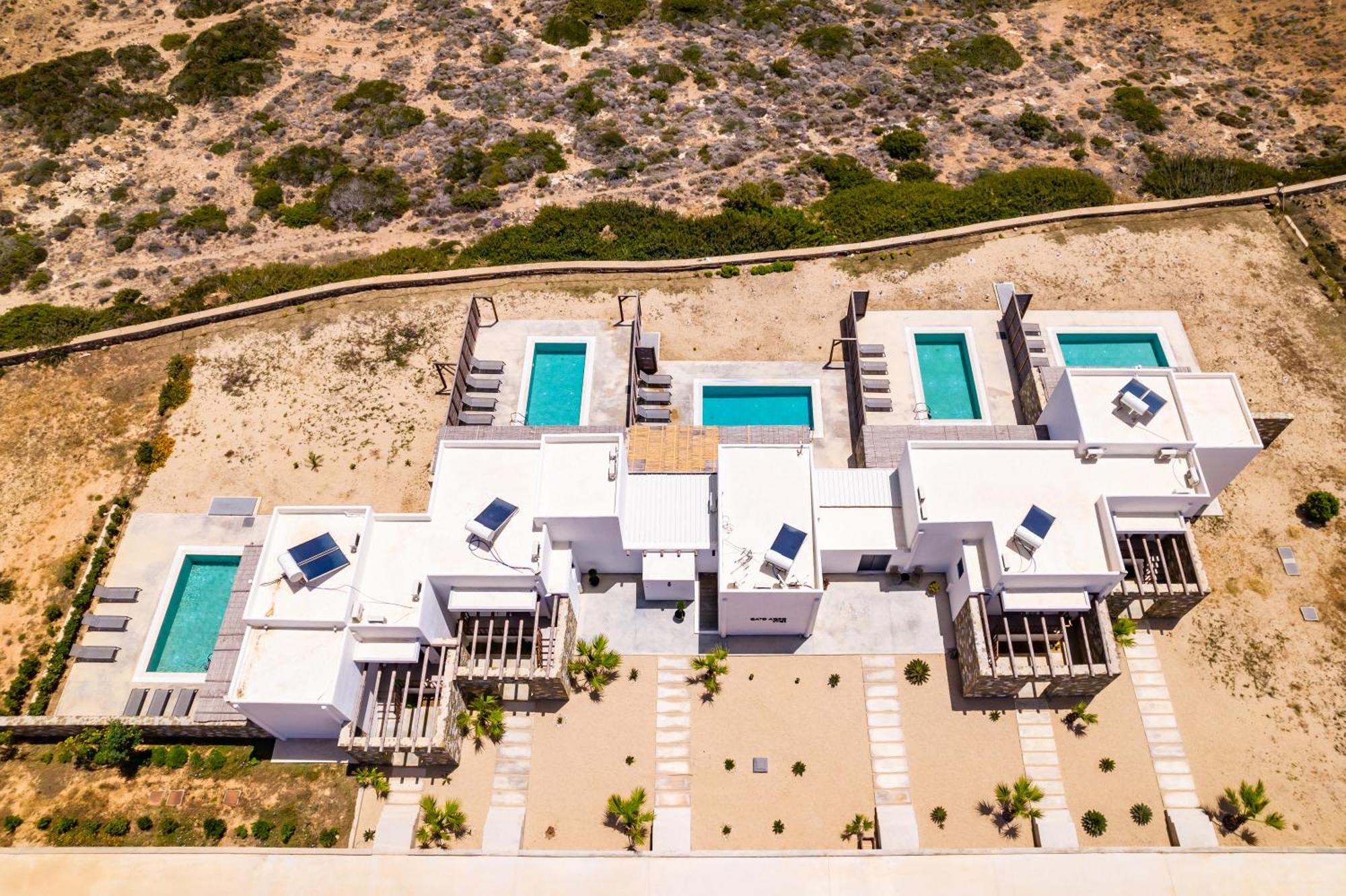 Cato Agro 2, Seafront Villa With Private Pool Afiartis Ngoại thất bức ảnh